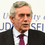 former Prime Minister The Rt Hon Gordon Brown