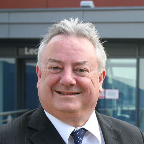 University of Huddersfield Vice-Chancellor Bob Cryan