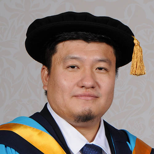 Bo Yang in graduation outfit