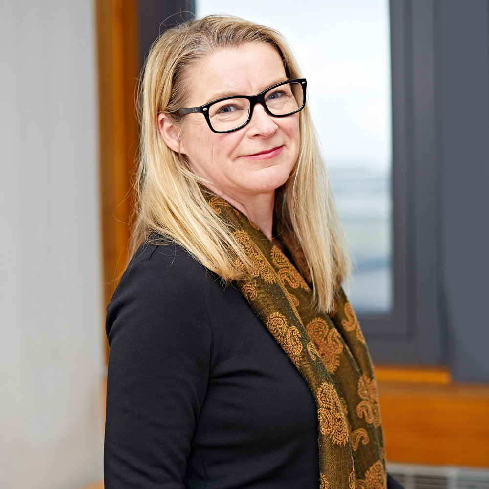 University secretary Alison Jones
